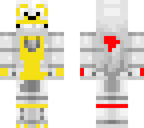 yellow and red funtime foxy