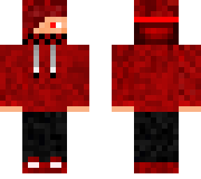 a person wearing a red shirt