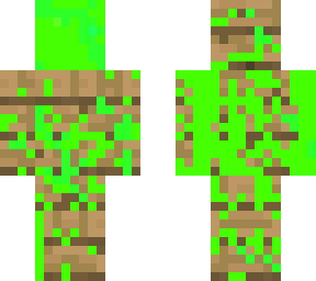 emerald-ified wood dude