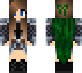 green warrior girl