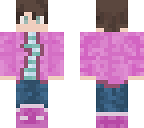 pink jacket