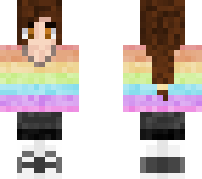 rainbow girl