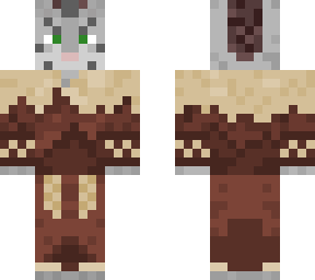 skyrim khajiit in fur armor