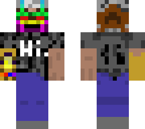 thanos x herobrine