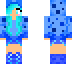 blue sprinkle girl