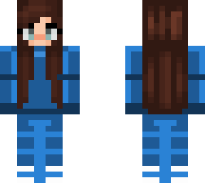 cute blue pajamas!