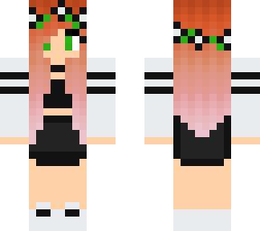 cute girl pink/red hair?