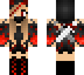 fire assasin girl