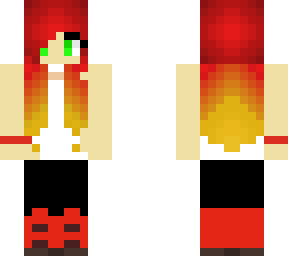 fire gym girl