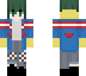 midoriya in allmight merch