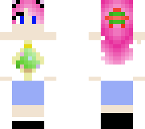 pink cat girl - christmas edit