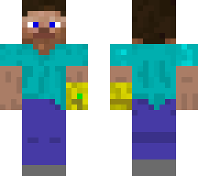 steve with infinity gauntlet