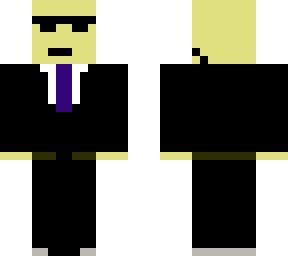 tough man in black