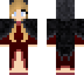 cloaked lady