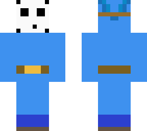 dark blue shy guy