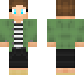 green jacket