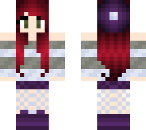 red haired winter
