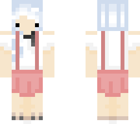 chibi overalls