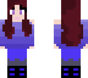 fireflame hair, (but this is a bad skin -) edit