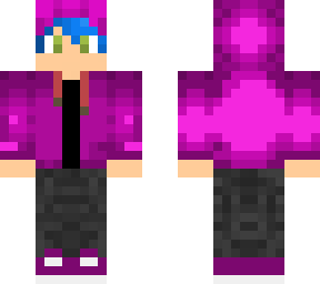 pink jacket boy