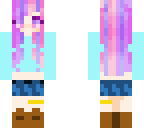 rainbow girl
