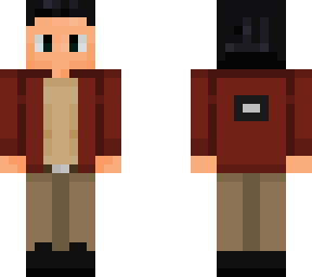 red jacket