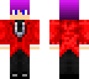 red tuxedo