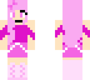 a pink girl