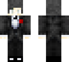 elegant boy with suit