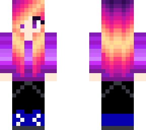 girl with cool hair