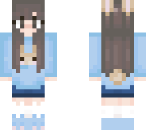 kurimi_mallow's bunny girl (pastel blue couple outfit)