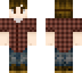 tim wright (masky- flannel- no mask)