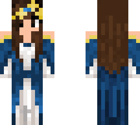 bailey  gold and royal blue