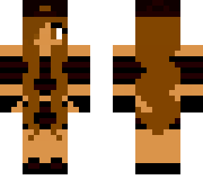 girl with brown hair