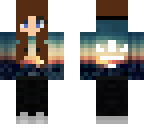 girl with sunset hoodie!