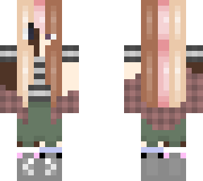 neapolitan half n' half skin :3