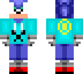 sonic with hoodie