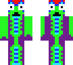 weird random skin