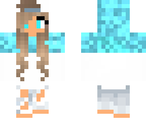 blue camo girl edit