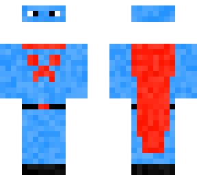 blue man