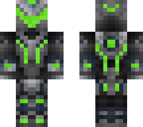 green robot