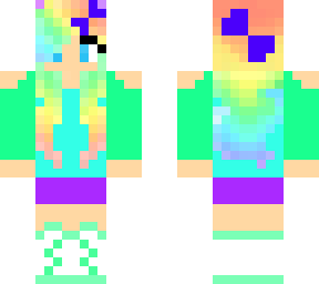 pastel rainbow