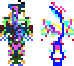 splattered ink