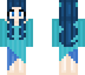 edit! sea/ocean wolf goddess