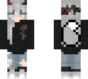 emo girl edit (wolf-demon)