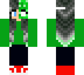 girl with creeper mask