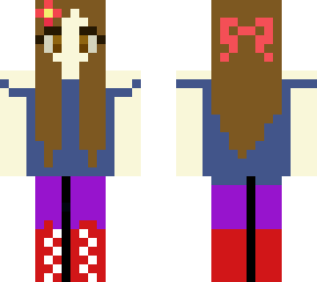 me as a minecraft character