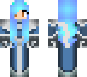 my charecter in armor