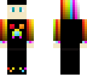 rainbow hoodie skin fixed