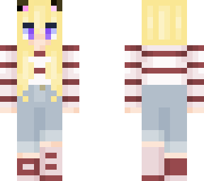 stripey girl